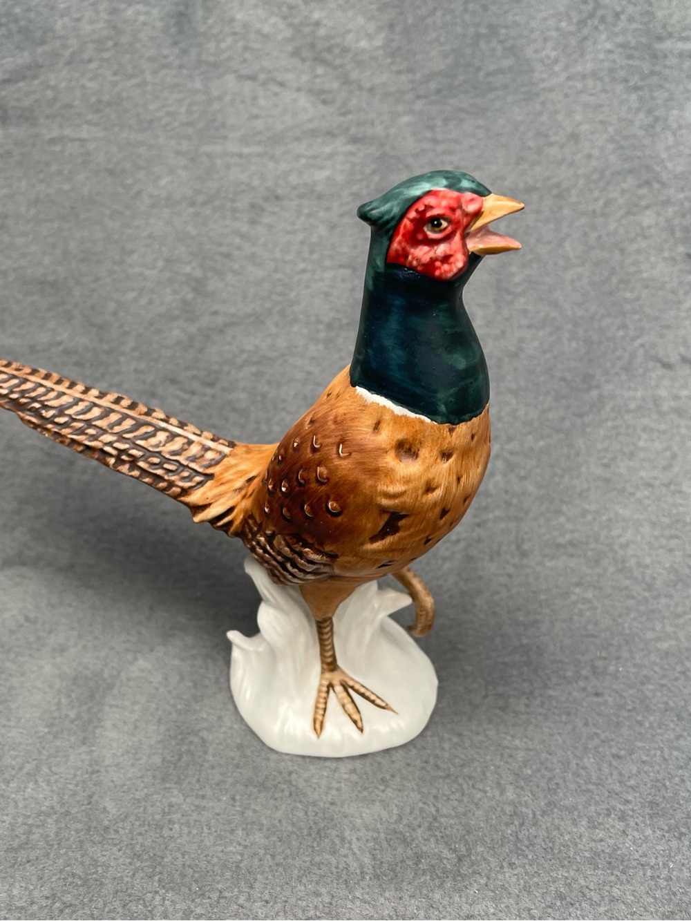 Vintage Goebel 1965 Pheasant Bird CV68 Sculpture Figurine W. Germany EUC Fasan